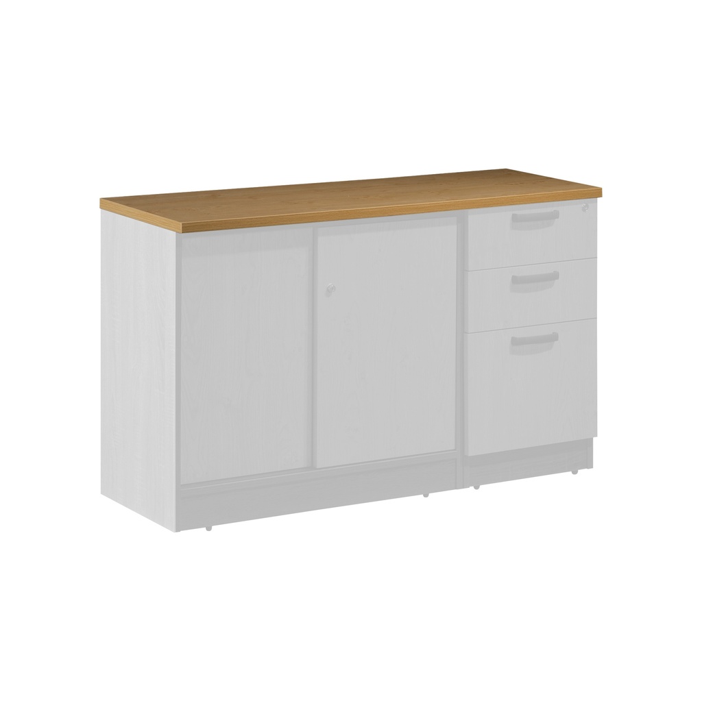 Panneau Supérieur Chêne D'Angleterre + Solama Gris L1200XW420WXT25mm