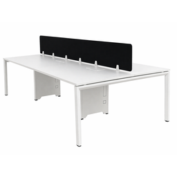 [BPWS-OZ3508-6P] Poste de travail 6 places blanc